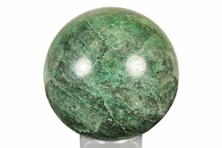 Polished Fuchsite Sphere - Madagascar #251181